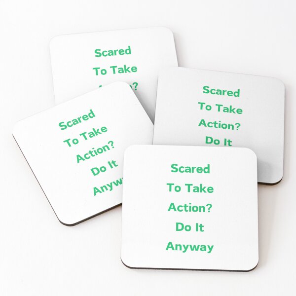 Item preview, Scared to Take Action? Do It Anyway! designed and sold by ShaunSandhu.