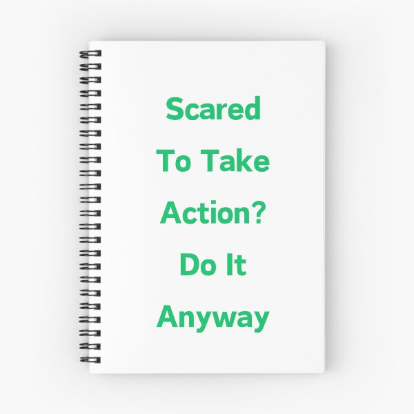 Item preview, Scared to Take Action? Do It Anyway! designed and sold by ShaunSandhu.