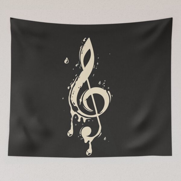 Item preview, Thirsty music note.  designed and sold by HANGLEMAN.