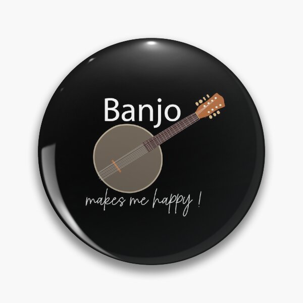 Artikelvorschau, Banjo macht mich glücklich entworfen und verkauft von Nisha Prabhu.