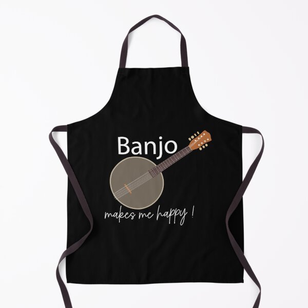Item preview, Banjo Makes Me Happy designed and sold by Nisha Prabhu.