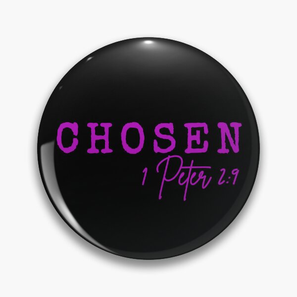 Item preview, Chosen, 1 Peter 2:9,  purple design designed and sold by MoriaStore.
