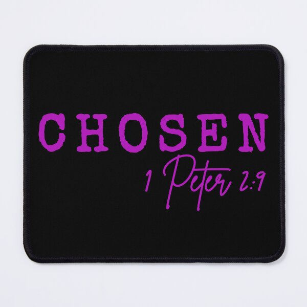 Item preview, Chosen, 1 Peter 2:9, purple design designed and sold by MoriaStore.