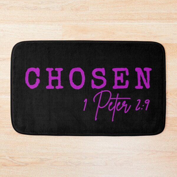 Item preview, Chosen, 1 Peter 2:9,  purple design designed and sold by MoriaStore.