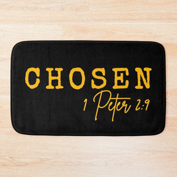 Item preview, Chosen, 1 Peter 2:9,  yellow design designed and sold by MoriaStore.