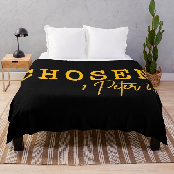Item preview, Chosen, 1 Peter 2:9, yellow design designed and sold by MoriaStore.