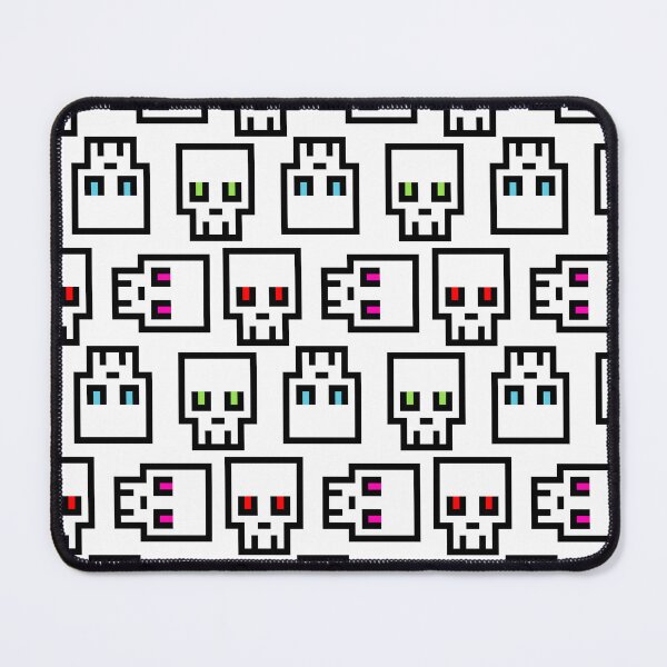 Item preview, Cool Simple Pixel Skull Pattern designed and sold by EWNDesigns.