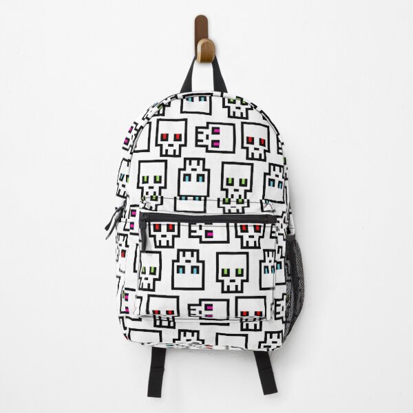 Item preview, Cool Simple Pixel Skull Pattern designed and sold by EWNDesigns.