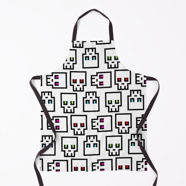 Item preview, Cool Simple Pixel Skull Pattern designed and sold by EWNDesigns.