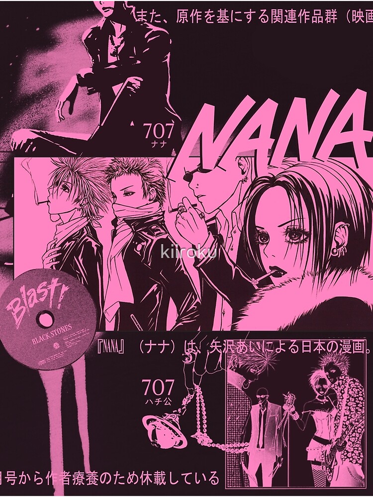 NANA anime design poster