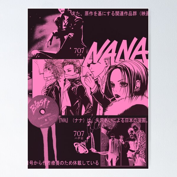 Artikel-Vorschau von NANA-Anime-Design-Poster, designt und verkauft von kiiroku.