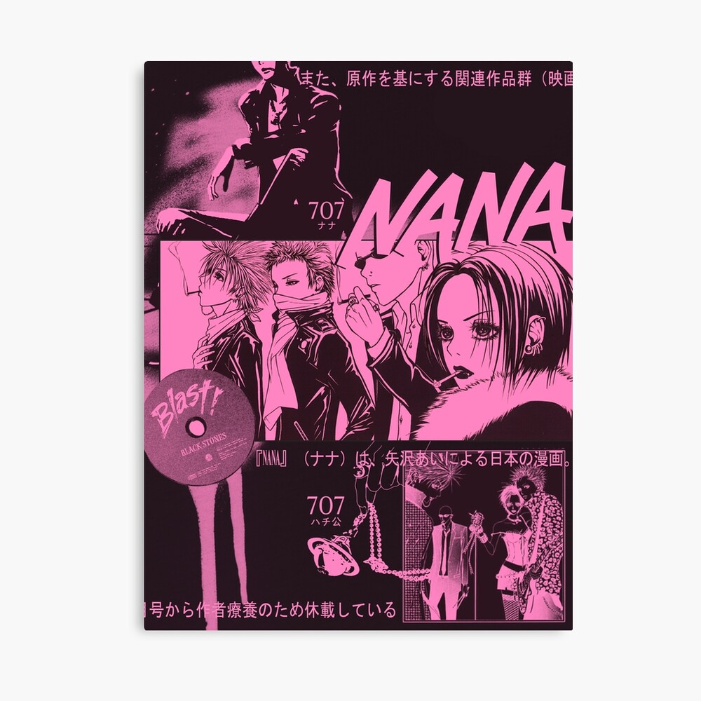 NANA anime design poster Photographic Print
