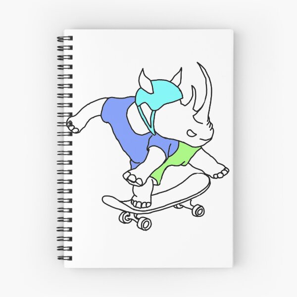 Item preview, Rad Rhino Grindin' Rhino Boardzilla Roller Rhino designed and sold by GeorgeFloop.