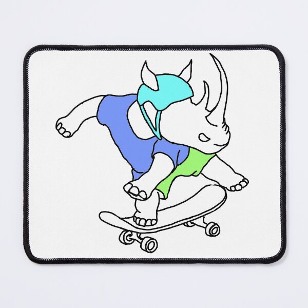 Item preview, Rad Rhino Grindin' Rhino Boardzilla Roller Rhino designed and sold by GeorgeFloop.