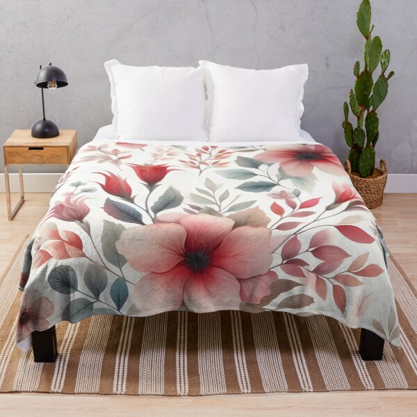 Item preview, Blooming Elegance: Exquisite Floral Tapestry designed and sold by PillowTalkyZone.