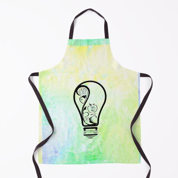 Item preview, Creative Lightbulb on Green and Yellow Background designed and sold by InfoBytes Academy.