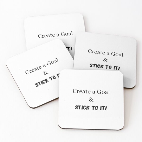 Item preview, Create a Goal & Stick to It! designed and sold by ShaunSandhu.