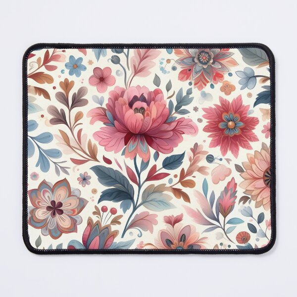 Item preview, Blooming Elegance: Exquisite Floral Tapestry designed and sold by PillowTalkyZone.