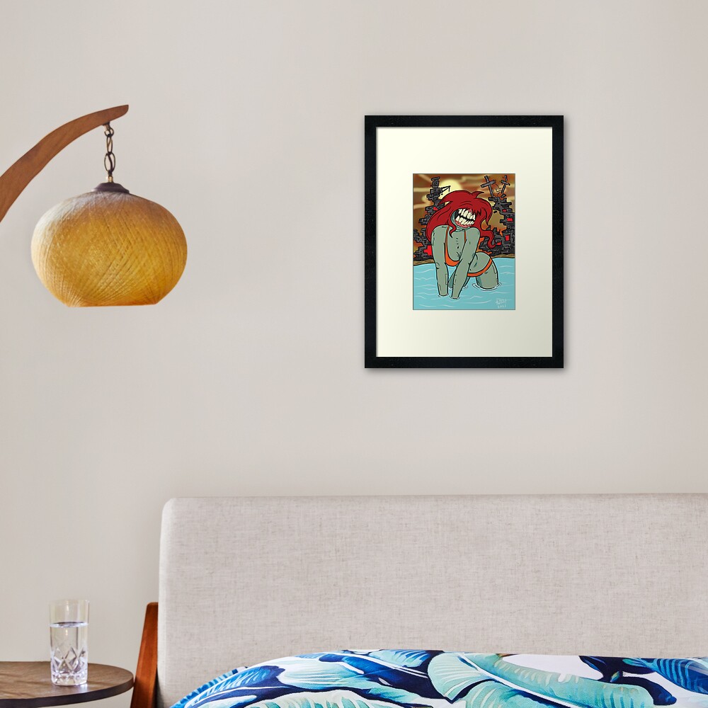 Item preview, Framed Art Print designed and sold by WLTwitch.