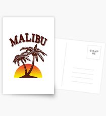 Malibu rum Postcards