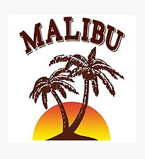 Malibu rum Photographic Print