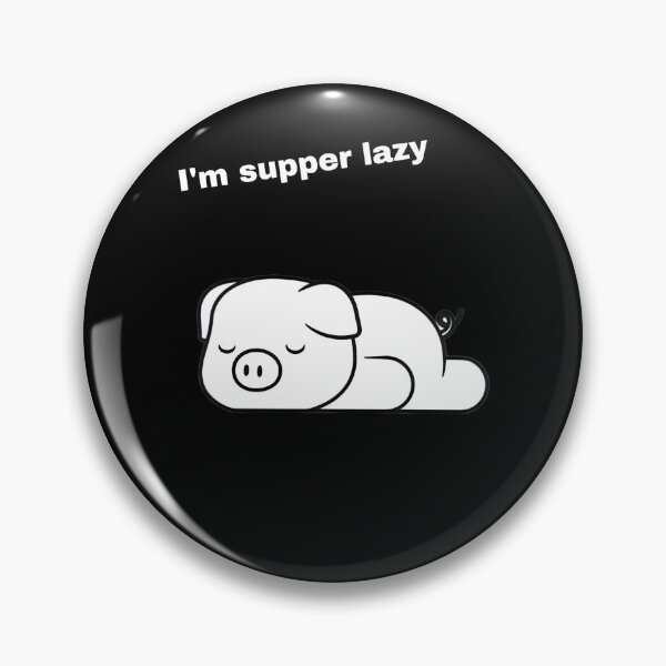 Item preview, “Snooze Oink Repeat: The Adventures of a Supper Lazy Pig” designed and sold by InkImagination1.