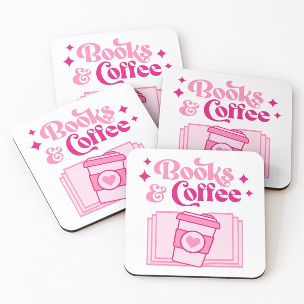 Item preview, Books & Coffee Pink designed and sold by taboozy.