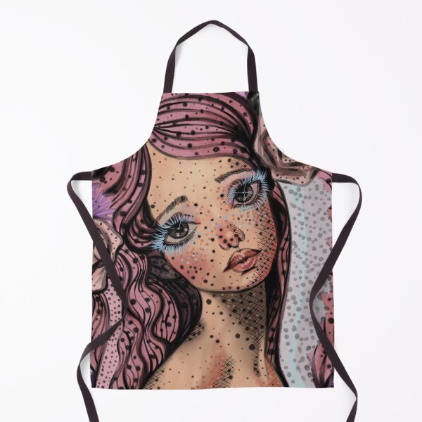 Item preview, Et Elle Dit Tendrement De Ses Yeux Gris art print designed and sold by Salem Winter .