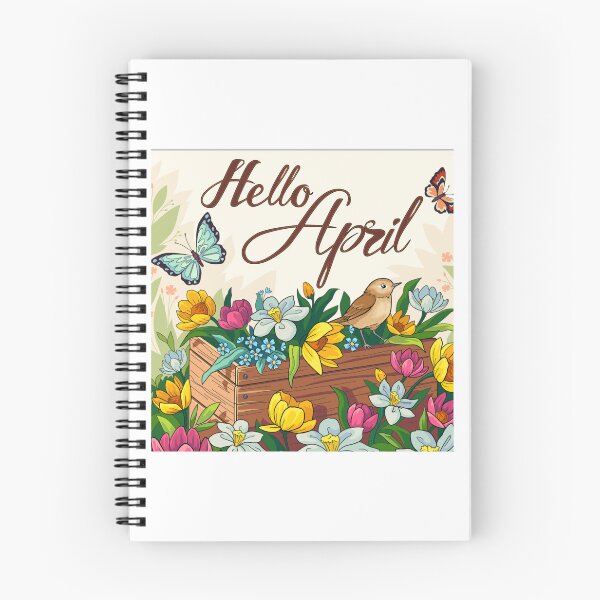 Item preview, Hola abril designed and sold by sofifain.
