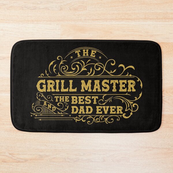 Item preview, Vintage Black Gold Grill Master and Best Dad Ever designed and sold by Nature Hues.