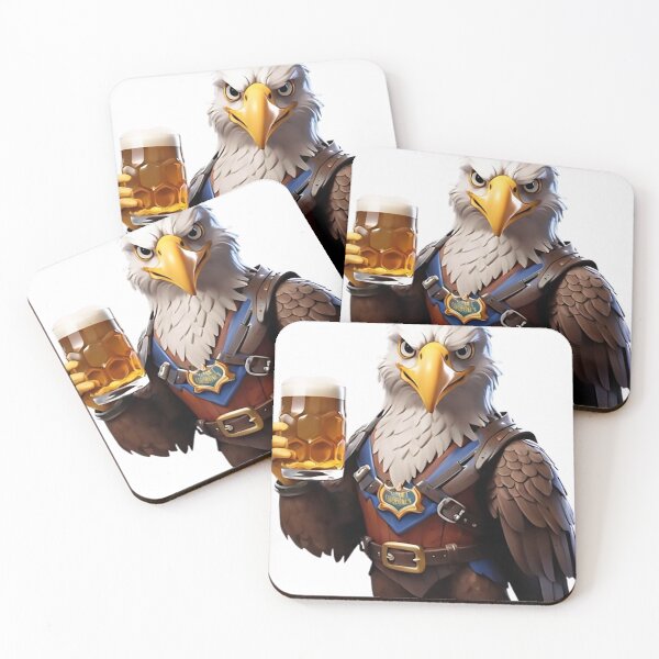 Item preview, EAGLE AND BEER designed and sold by likbatonboot.