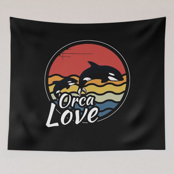 Item preview, Orca Love designed and sold by AussieWonders.