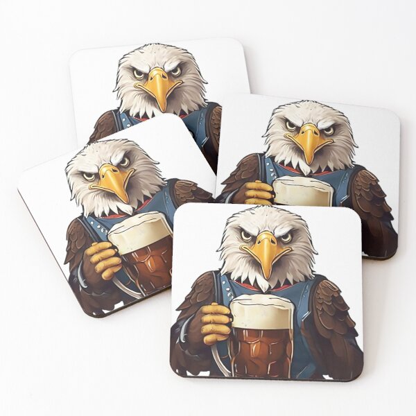 Item preview, EAGLE AND BEER designed and sold by likbatonboot.