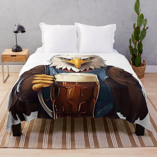 Item preview, EAGLE AND BEER designed and sold by likbatonboot.