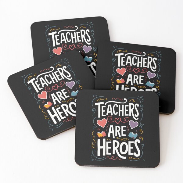 Item preview, Teachers Are Heroes designed and sold by PeelZinc.
