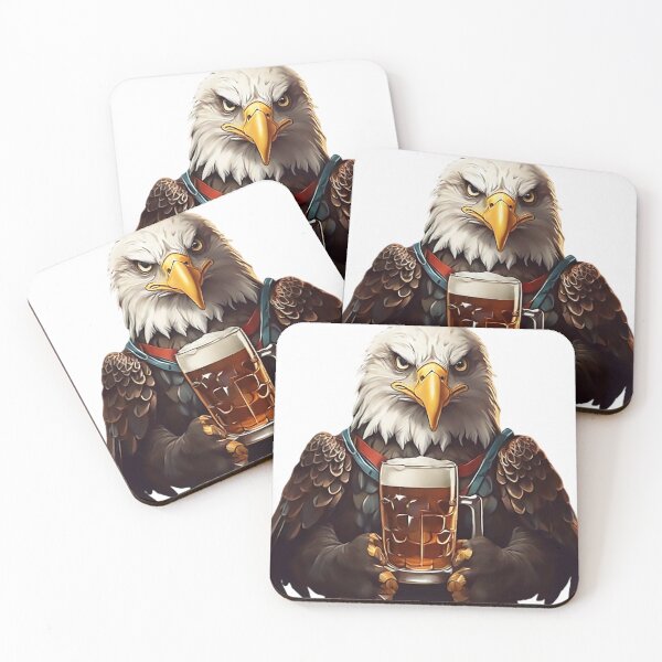 Item preview, EAGLE AND BEER designed and sold by likbatonboot.