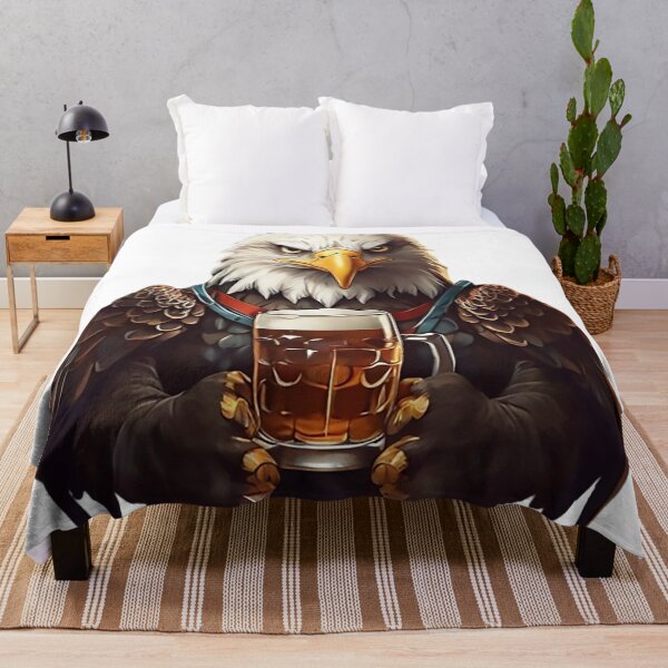 Item preview, EAGLE AND BEER designed and sold by likbatonboot.