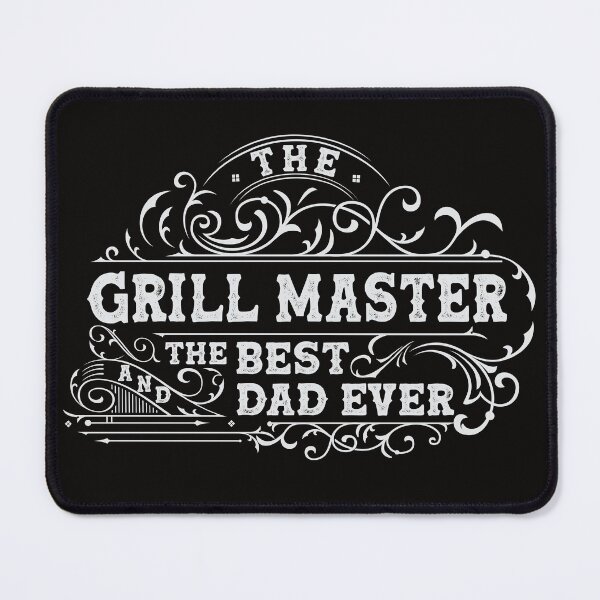Item preview, Vintage Black White Grill Master and Best Dad Ever designed and sold by Nature Hues.