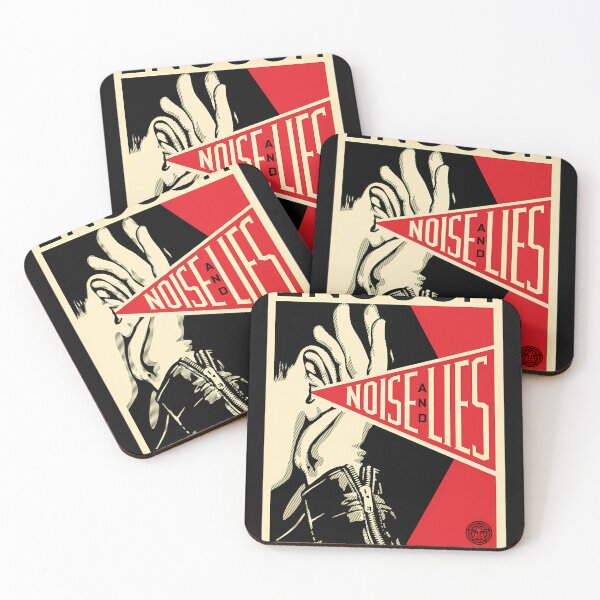 Item preview,  Shepard Fairey Quot Noise And Lies Quot  designed and sold by DequetiaChalk0.