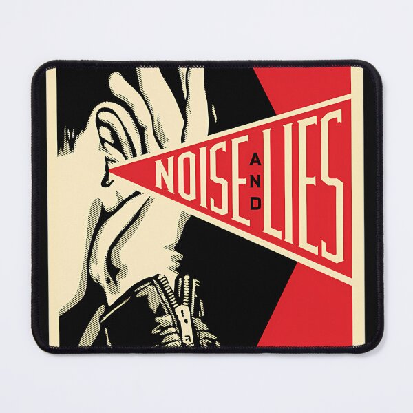 Item preview,  Shepard Fairey Quot Noise And Lies Quot  designed and sold by DequetiaChalk0.