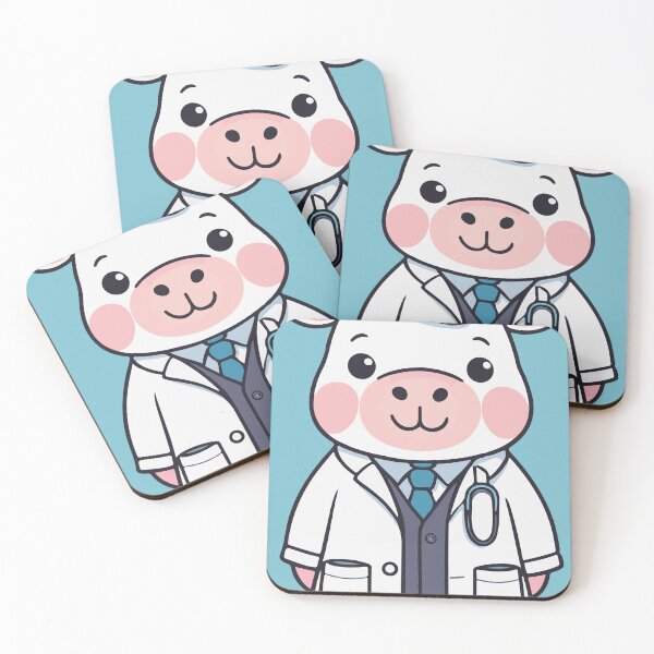 Item preview, Dr. Cow cute funny doctor cow designed and sold by Atlantico54.
