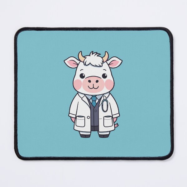 Item preview, Dr. Cow cute funny doctor cow designed and sold by Atlantico54.