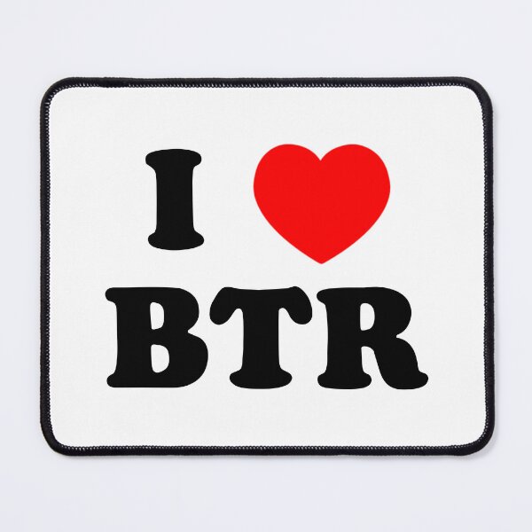 Item preview, I Love BTR designed and sold by Alyse Hendrix.