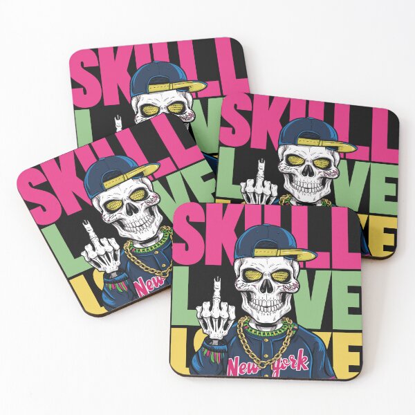 Item preview, Skull Love - Skull Totenkopf New York - The Skull Club, Skull, Totenkopf, Freak designed and sold by HIGUMAX.
