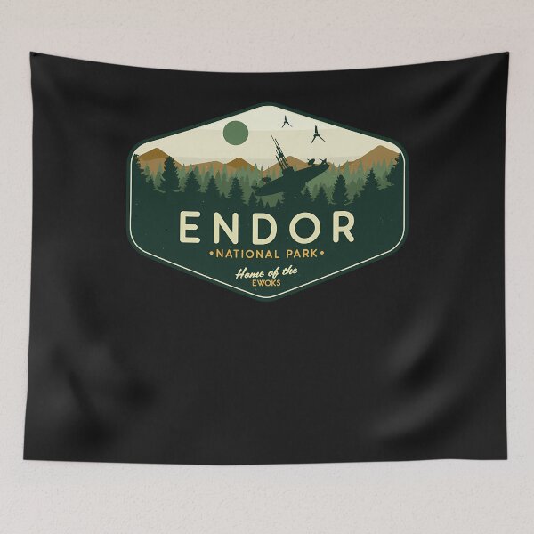 Item preview,  Endor National Park Home Of The Ewoks designed and sold by OttilMarqu.