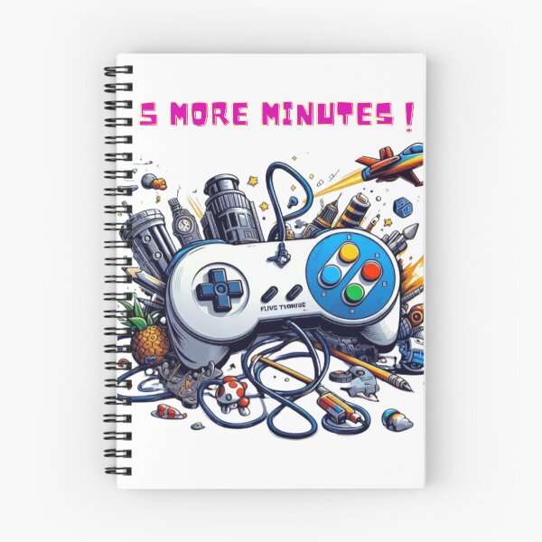 Item preview, 5 more minutes - Best sales in " video games " category designed and sold by NovaMode.