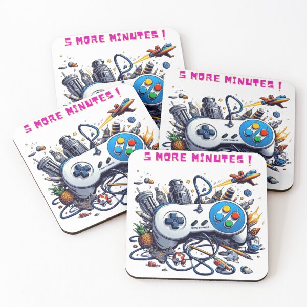 Item preview, 5 more minutes - Best sales in " video games " category designed and sold by NovaMode.