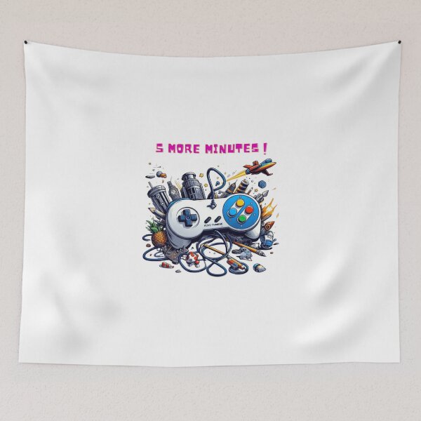 Item preview, 5 more minutes - Best sales in " video games " category designed and sold by NovaMode.