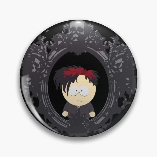 Item preview, Goth Kid Pete Thelman Black Skull Frame  designed and sold by DesertShowroom.