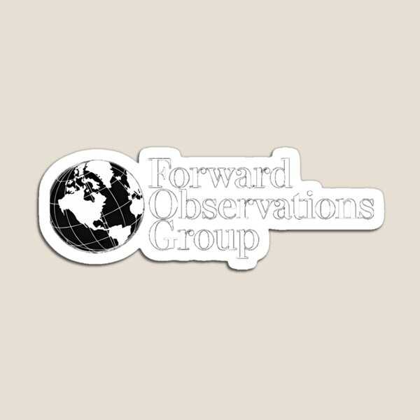 Forward Observations Group Magnets for Sale | Redbubble
